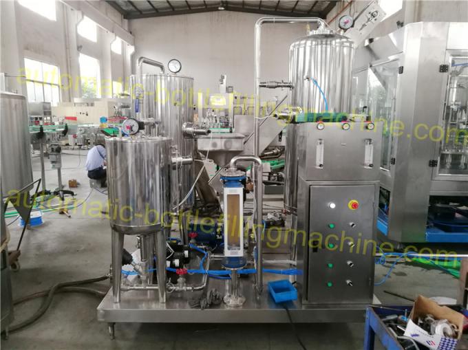 CO2 Gas Automatic Drink Mixing Machine 110T/H For Carbonated Soft Drink
