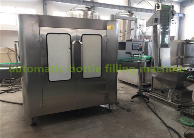 Fully-Automatic Glass Bottle Hot Mango Juice Filling Machine With One Year Warranty