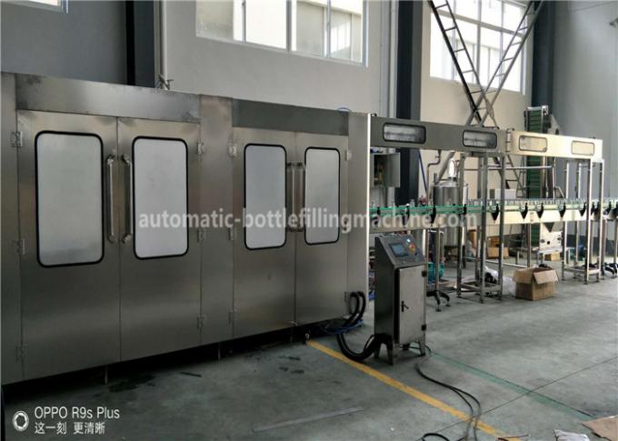 5-In-1 Glass Bottle Fruit Juice Filling Machine With Steam Sterilizer