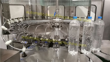Automatic Soda Bottle Filling Machine , Energy Drink Manufacturing Equipment