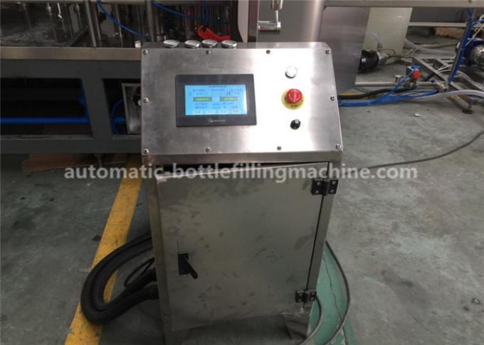 Rotary Milk Tea / Juice / Coffee Drink Glass Bottle Filling Machine , Glass Bottle Packing Machine