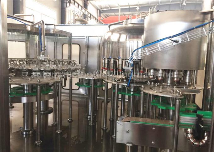 Durable Low Noise Automatic Bottle Filling Machine For 200-2000ml Pet Bottle