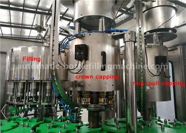 Pineapple Juice Glass Bottle Filling And Capping Machine 330ml ISO Certificated