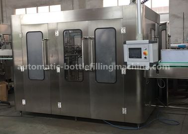 Distilled / Mineral Pet Bottle Filling Machine 5 Spraying Positions Normal Pressure Filling