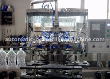 220V / 380V Water Bottle Filling Machine Clip Bottleneck Technology With 1L Pet Bottle