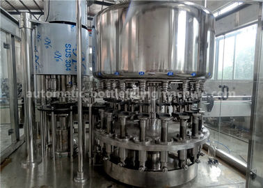 PLC Control Glass Milk Bottle Filling Machine 6000BPH 500ML For Beverage Factory