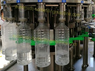 High Precision Liquid Bottle Filling Machine , SUS304 SS Plastic Bottle Filling Machine