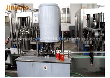 200 - 600ml Volume Aluminum Canning Machine , Balanced Pressure Industrial Canning Equipment
