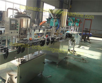 SUS304 Small Scale Bottle Filling Machine , Automated Filling Machine For Mini Ro Water System