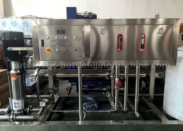 1T RO Water Purification Machine 220V / 380V For Small Pure Water Filling Line
