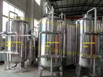 Drinking Water Purification Machine SUS304 Material Multi Medium Filter