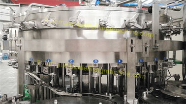 PLC Control Soft Drink Bottling Plant , Carbonated Soft Drink Making Machine