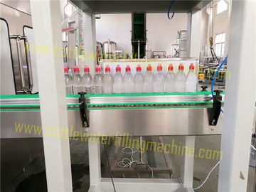 Juice / Water Automatic Bottle Filling Machine , Customized Drinking Water Bottling Plant