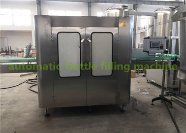 Glass Bottle 3-In-1 Liquid Juice Hot Filling Machine With Stainless Steel 304 5.88kw