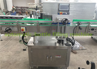 Automatic One Side Paper Sticker Labeling Machine For Round Glass Bottle 50Hz