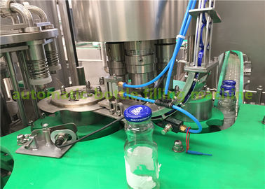 Glass Bottle Filling Machine Plant for Juice / Beer / Carbonated Drink