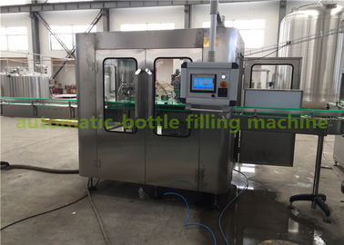 Rotary 8 Head Automatic MIlk Hot Filling Machine , Milk / Juice Packing Machine