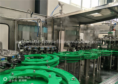Fruit Juice Making Machine , Flavour Water Hot Filling Bottling Plant