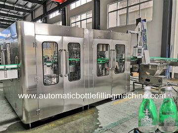 Fully Automatic Glass Bottle Filling Machine For Cola Monoblock Filler And Capper