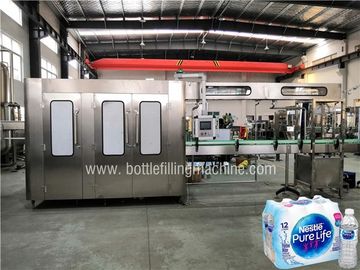 PLC Mineral Water Production Line Turkey Drinking Water Making Machine / Bottling Line