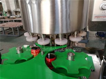 Large Capacity Beverage Can Filling Machine , Small Can Filling And Seaming Machine