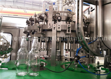 Fully Automatic Carbonated Drink Production Line Energy Drink Glass Bottle Filling Machine