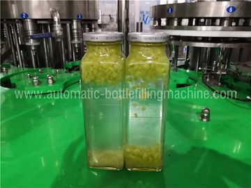 3000 BPH Fruit Juice Packaging Machinery , Rinsing Pulp Filling Plant