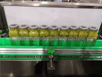 Automated Glass Bottle Filling Machine , Juice Making Plant , Monoblock Filler And Capper