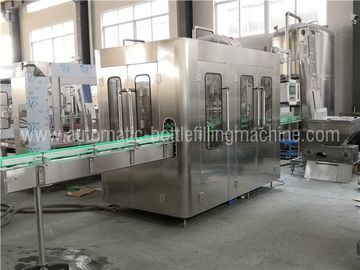 Small Juice Glass Bottle Filling Machine , Juice Packing Line , Pulp Filling