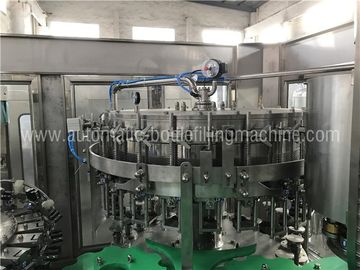 Beer Glass Bottle Filling Machine With Multi Washing Filling Capping Heads