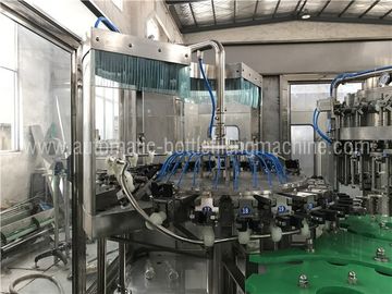 Full Automatic Liquid Filling Machine , Glass Bottle Beer / Carbonated Drink Filling Machine