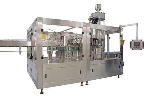 100ml/Min Monoblock Piston  Automatic Volumetric Liquid Filling Machine