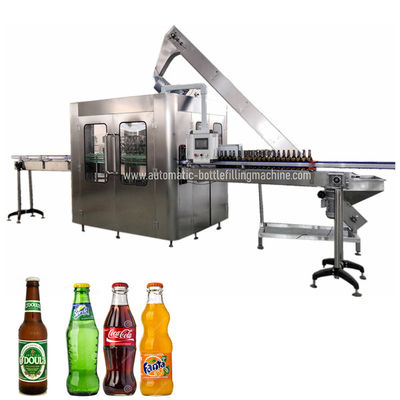 750ml Beer Glass Bottle Filling Machine with rotary capping function