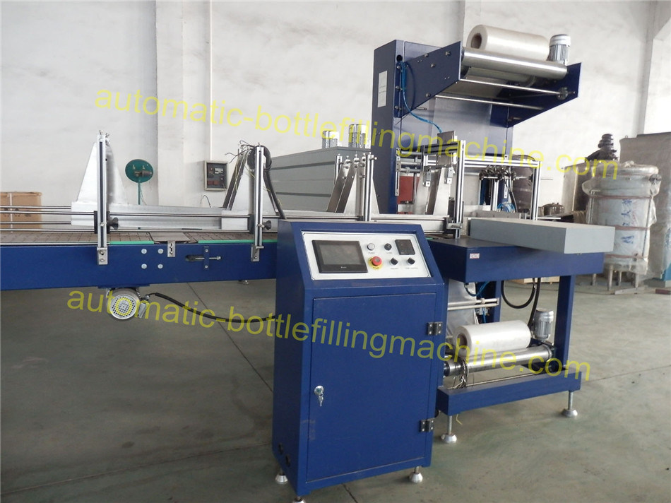PP PE Film Industrial Shrink Wrap Machine , Sleeve Labeling Machine For