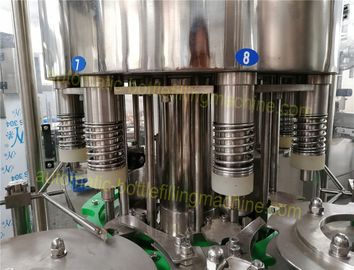 Monoblock Type Automatic Bottle Filling Machine 3000 Bottles Per Hour For Capping / Labeling