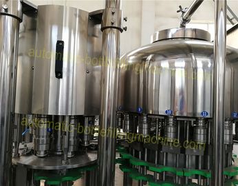 Auto Pure Water Filling Machine , 6000BPH Automatic Jar Filling Machine With Trouble Protected Device