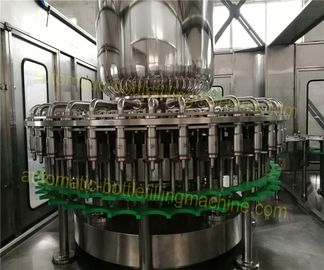 SUS304 Juice Bottling Plant 12 Capping Heads Hot Juice Filling Machine