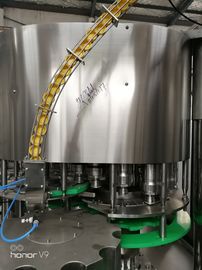 Mango / Sugarcane Aseptic Juice Filling Machine 40 Rinsing Heads 6000BPH