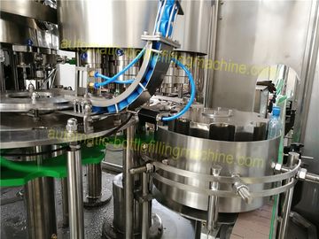 3 In 1 Carbonated Beverage Filling Machine Advanced Touch Screen 8 Capping Heads