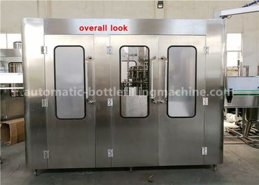 Pineapple Juice Glass Bottle Filling And Capping Machine 330ml ISO Certificated