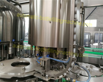 Plastic Bottle Liquid Filling Machine , Auto Sealing Industrial Bottle Filling Machine