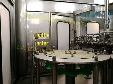 PLC Control Juice Bottle Filling Machine With Washed Water Recycling System