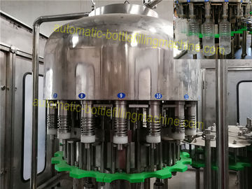 PLC Control Juice Bottle Filling Machine With Washed Water Recycling System