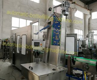 PET Bottle Carbonated Drink Filling Machine 7000BPH Multiple Functions Monoblock Filler