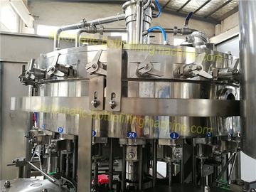 PET Bottle Carbonated Drink Filling Machine 7000BPH Multiple Functions Monoblock Filler