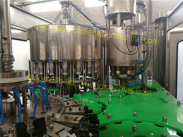 6000BPH Bottled Water Making Machine , Glass Bottle Commercial Bottling Machine