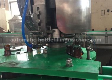 Beer / Energy Drink Glass Bottle Filling Machine 2000BPH For Small Scale Beverage Plant