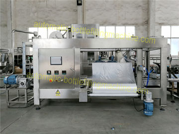 5 Gallon Water Bottle Filling Machine , 3 In 1 SUS304 Drinking Water Filling Machine