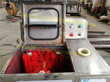 Semi Automatic 5 Gallon Water Filling Machine Bucket Decapper And Brusher Machine