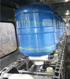 AC 380V Fully Automatic Filling Machine , Pneumatic System Water Gallon Filling Machine